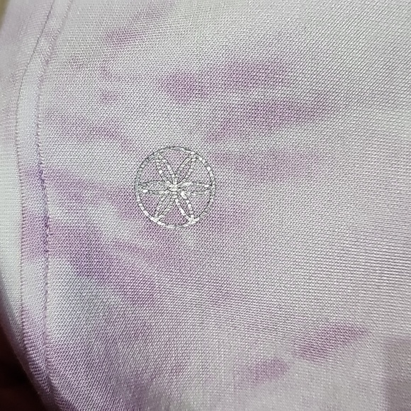 GAIAM Casual Tie Dyed Dress Purple/White Size Small - Picture 7 of 9